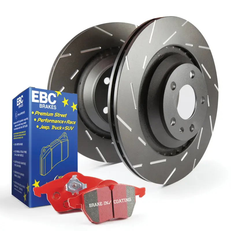 Ebc Redstuff S4 Brake Pad & Usr Rotor Performance Kit 1