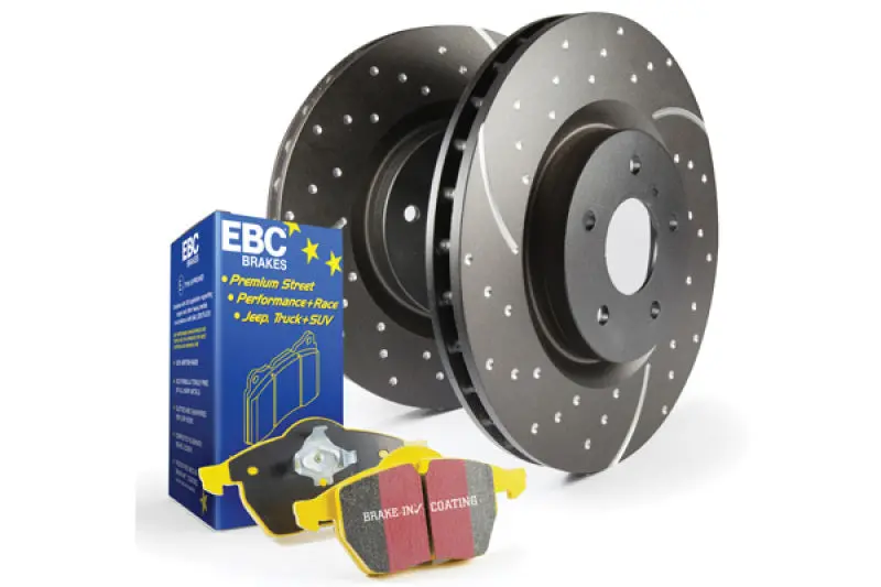 Ebc S5 Brake Upgrade Kit – Yellowstuff Performance Pads + Gd Sport Rotors 1