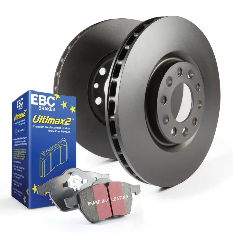 Ebc Ultimax S20 Brake Kit – Front And Rear Axle Set With Rk Rotors And High-Performance Pads 1