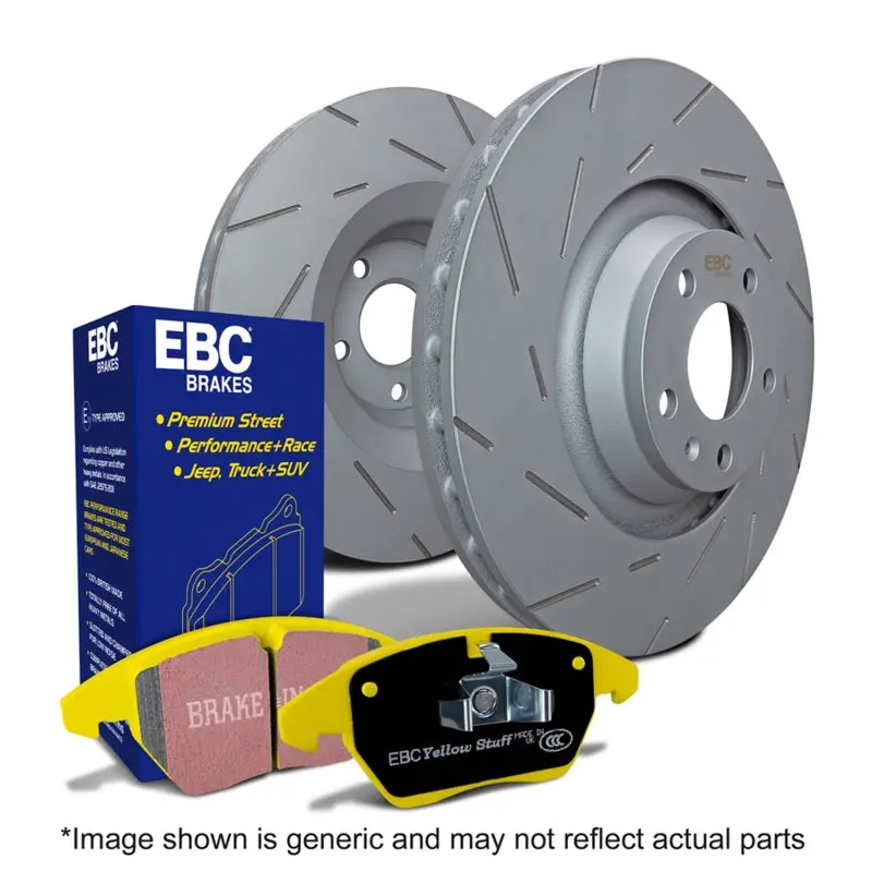 Ebc Yellowstuff High-Performance Brake Pad And Usr Rotor Kit (S9 Series) 1