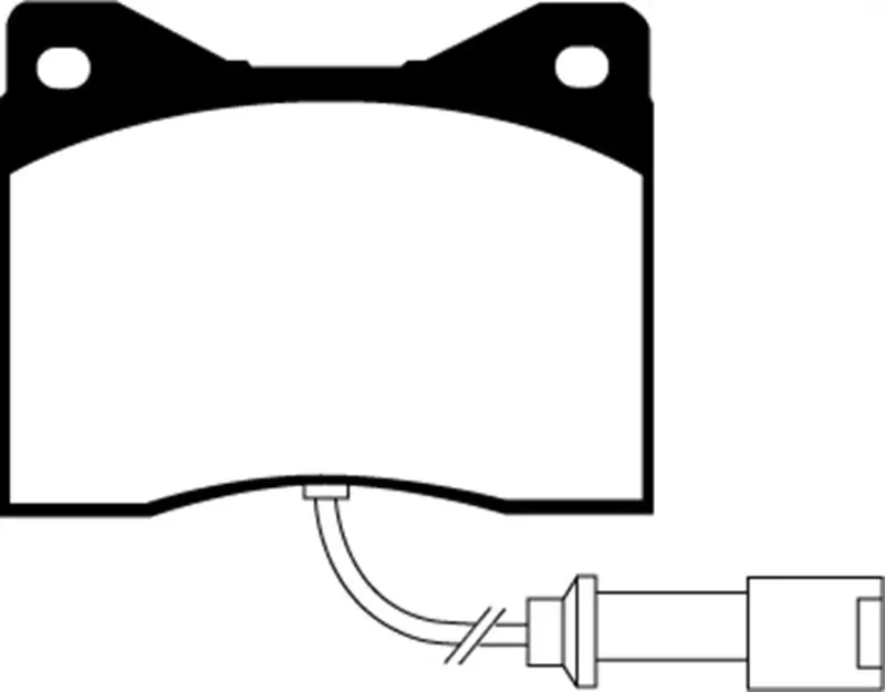 Ebc Yellowstuff High-Performance Front Brake Pads For 1978–1982 Bmw M1 (3.5L) 1