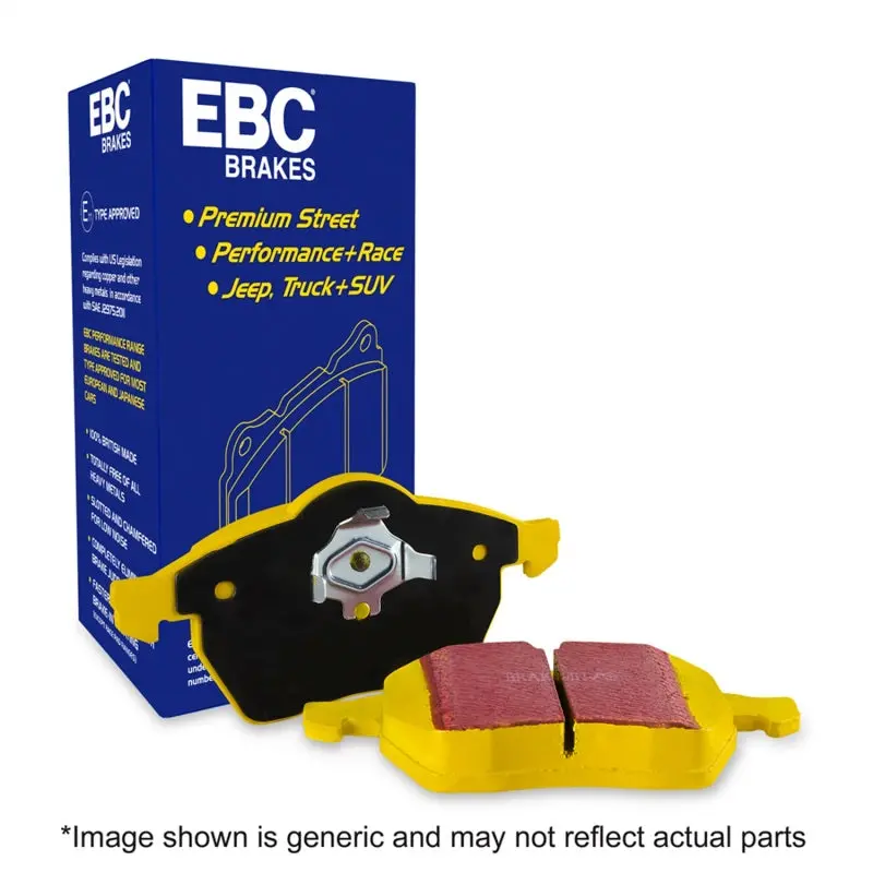 Ebc Yellowstuff High-Performance Front Brake Pads For 2021+ Mercedes-Benz S580 Maybach (W223, 4.0L Twin-Turbo) 1