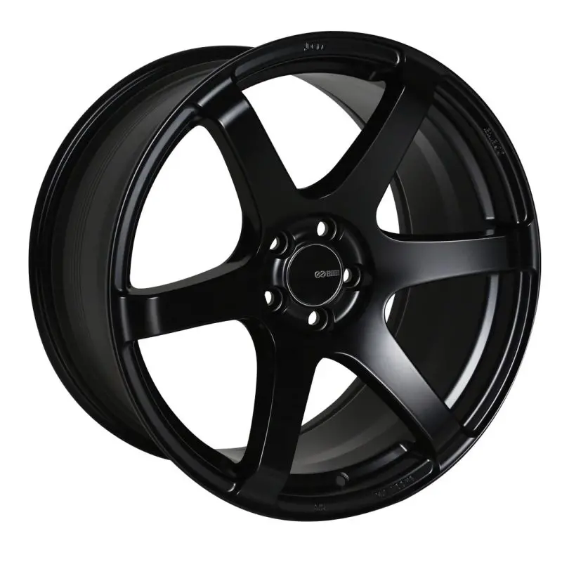 Enkei T6S Forged Alloy Wheel – 17X8", 40Mm Offset, 5X114.3 Bolt Pattern, 72.6Mm Hub Bore, Matte Black Finish 1
