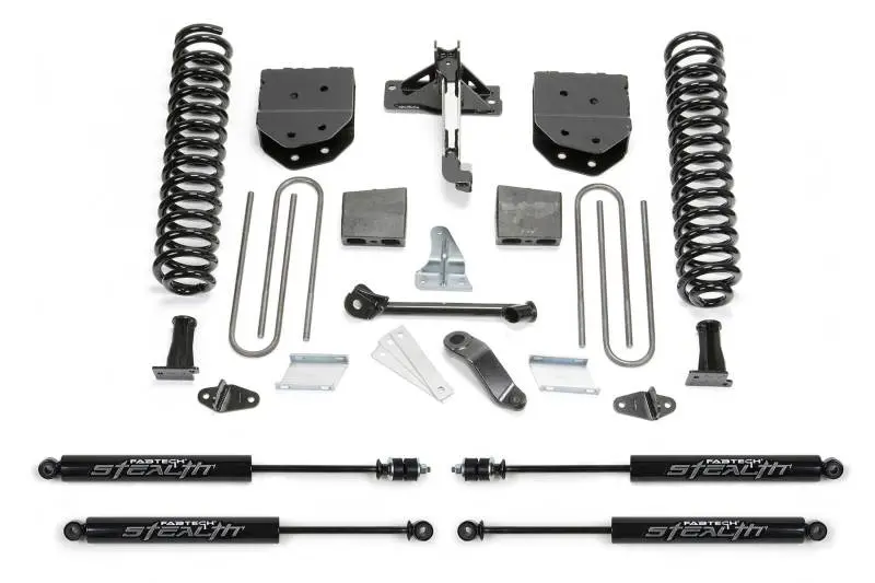 Fabtech 6-Inch Lift System With Stealth Shocks For 2011–2013 Ford F-450/F-550 4Wd (10-Lug) 1