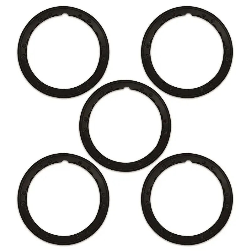 Ford Racing Beadlock-Style Trim Ring Kit For 2021–2022 Bronco – Gloss Black Finish 1