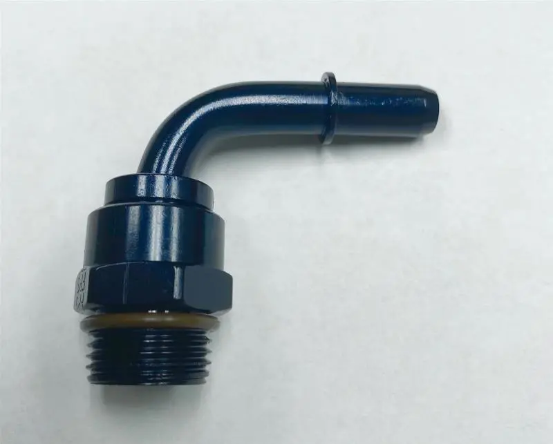 Fragola 90-Degree Efi Quick Disconnect Fitting – 9/16-18 Orb To 3/8-Inch Male, 6-Pack 1