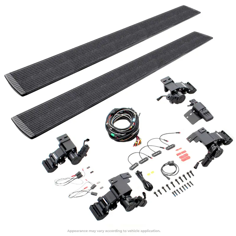 Go Rhino 15-19 Chev Silverado 25/3500Hd Cc (Dsl) 4Dr E-Board E1 Running Board Kit - Bedliner Coat 2
