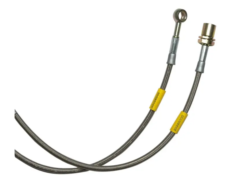 Goodridge Stainless Steel Brake Line Kit For 1993–1995 Honda Civic Ex Coupe (Rear Drum) 1