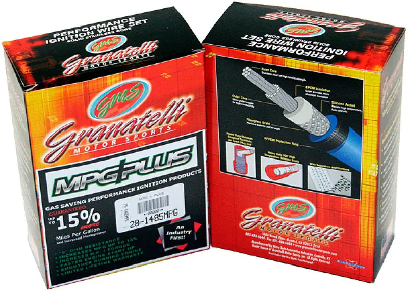 Granatelli Performance Ignition Wires For 2001–2003 Pontiac Bonneville V6 3.8L 1