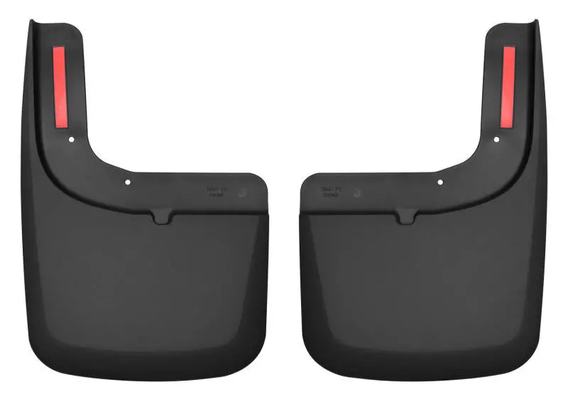 Husky Liners 2017 Ford F-250 / F-350 Super Duty Black Front Mud Guards (W/Flares) 2