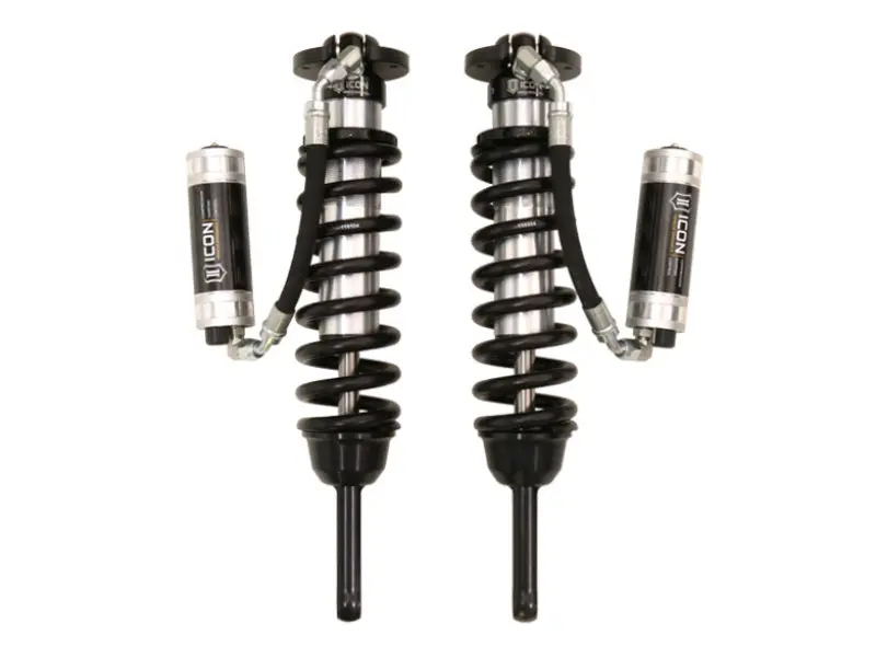 Icon 2.5 Series Extended Travel Coilover Kit — 2005+ Toyota Tacoma, Cdcv Adjustable, Rear Reservoir 1