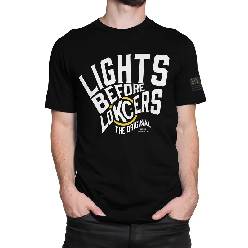 Kc Hilites Lockers Crew Neck T-Shirt – Black, Size 2X-Large 1