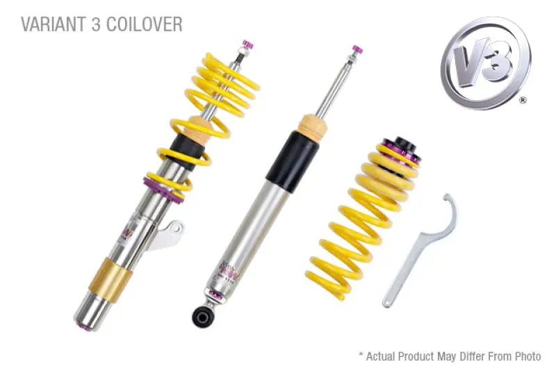 Kw Variant 3 Coilover Kit For Jaguar F-Type – Qq6 Series, Precision Tuned For Track And Street 1