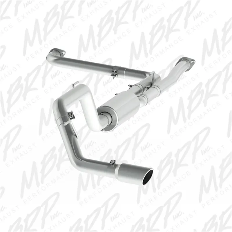 Mbrp Cat-Back Exhaust System For 2016–2022 Nissan Titan Xd 5.6L – 3-Inch Mandrel-Bent Aluminum With 4-Inch Tip 1