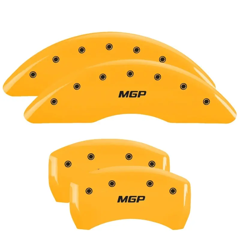 Mgp Engraved Caliper Covers – Yellow Finish With Black Char Accent For 1999 Jeep Grand Cherokee 2