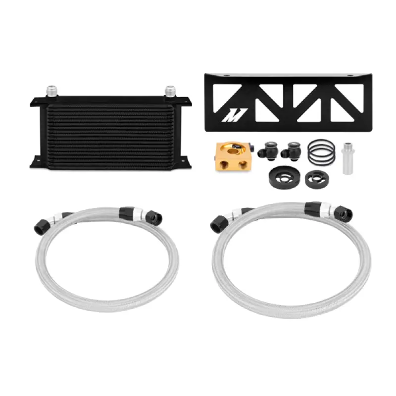 Mishimoto Thermostatic Oil Cooler Kit For 2013+ Subaru Brz & Scion Fr-S – Black Anodized 1