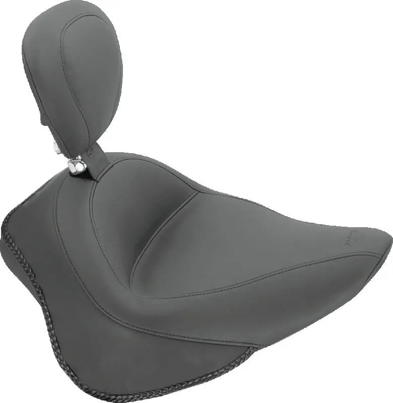 Mustang Harley-Davidson Sportster Fender Bib With Stud Accents – Black, Fits 2004–2021 1