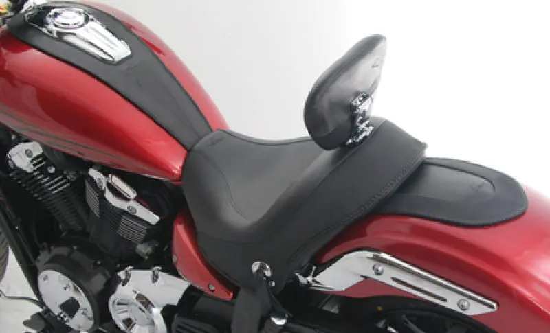 Mustang Tank Bib For Yamaha Stryker Cruiser (2011–2017) – Black 1