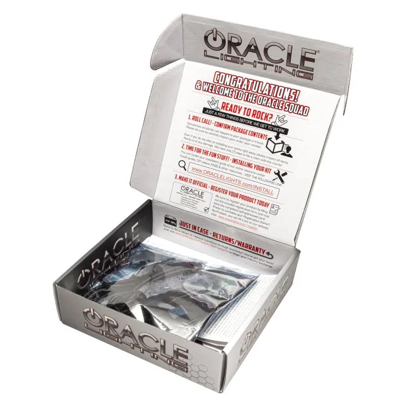 Oracle Dodge Challenger 08-14 Led Waterproof Halo Kit - Red See Warranty 1