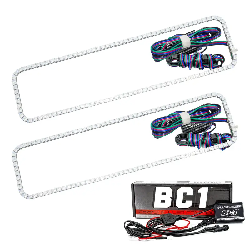 Oracle Gmc Suburban 96-99 Halo Kit - Colorshift W/ Bc1 Controller 1