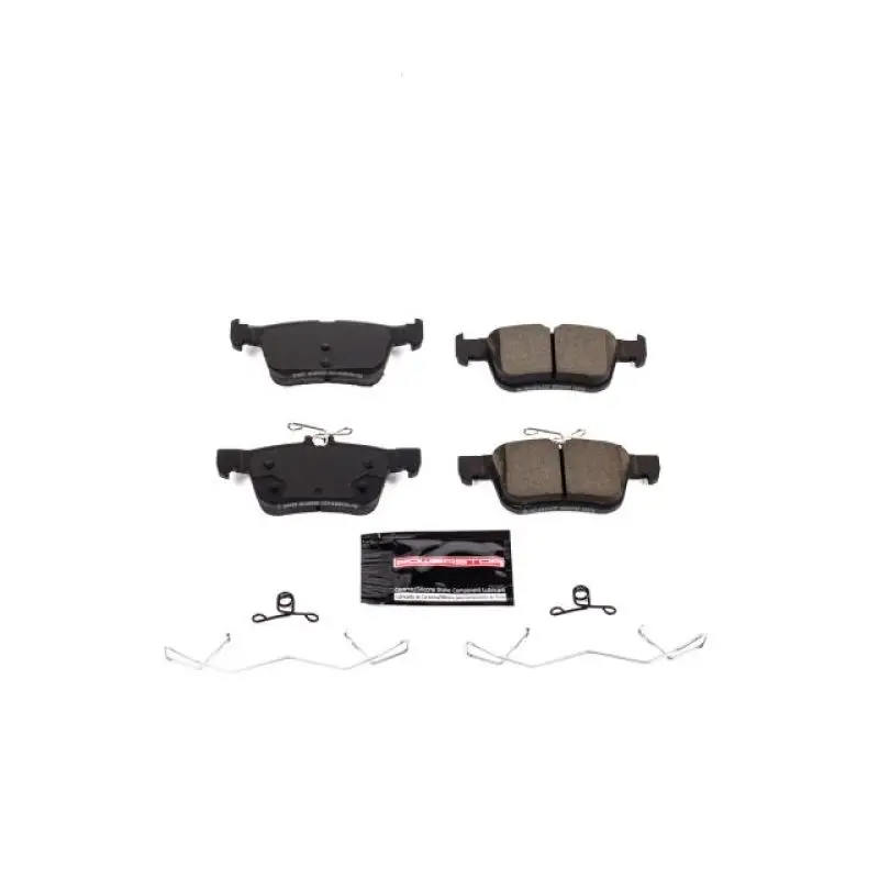 Power Stop Z23 Evolution Sport Rear Brake Pads With Hardware For 2015–2016 Ford Edge 1