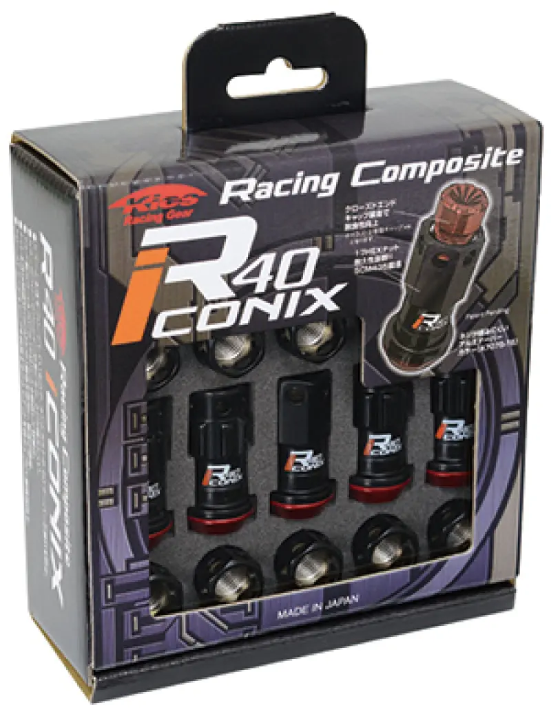 Project Kics 14X1.50 Black Locking Lug Nuts With Capless Design – 16+4 Configuration 1