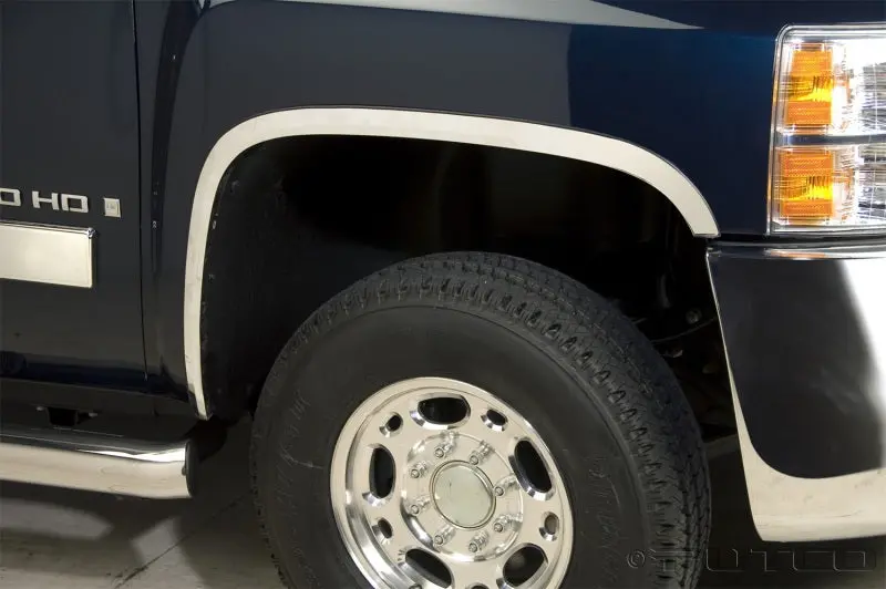 Putco Stainless Steel Fender Trim Kit For 2015–2019 Chevrolet Silverado Hd (Excludes Dually Models) 1