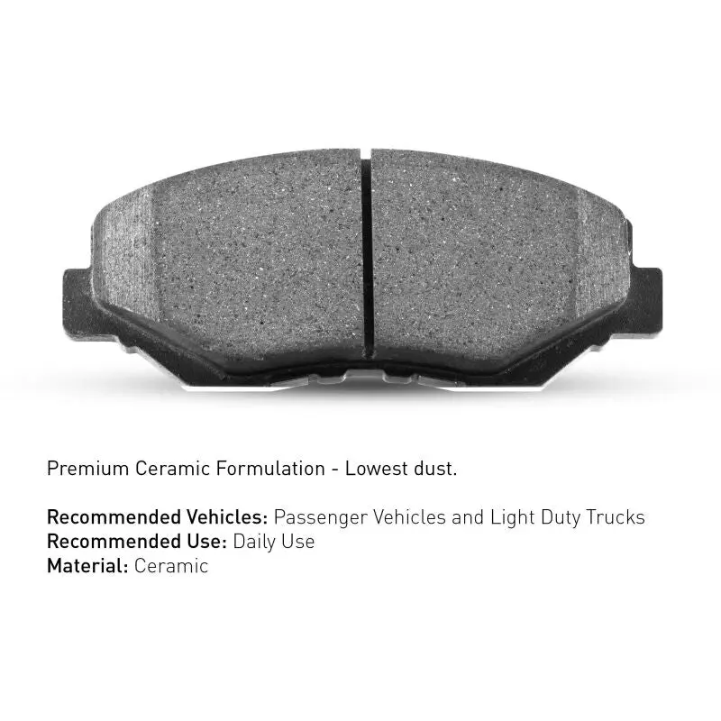 R1 Ceramic Front Brake Pads For 2015–2021 Chevrolet Aveo (Mexico-Market) 2