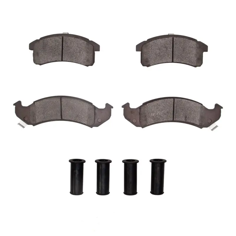 R1 Semi-Metallic Front Brake Pad & Hardware Kit — For 1991–1993 Buick Park Avenue 1