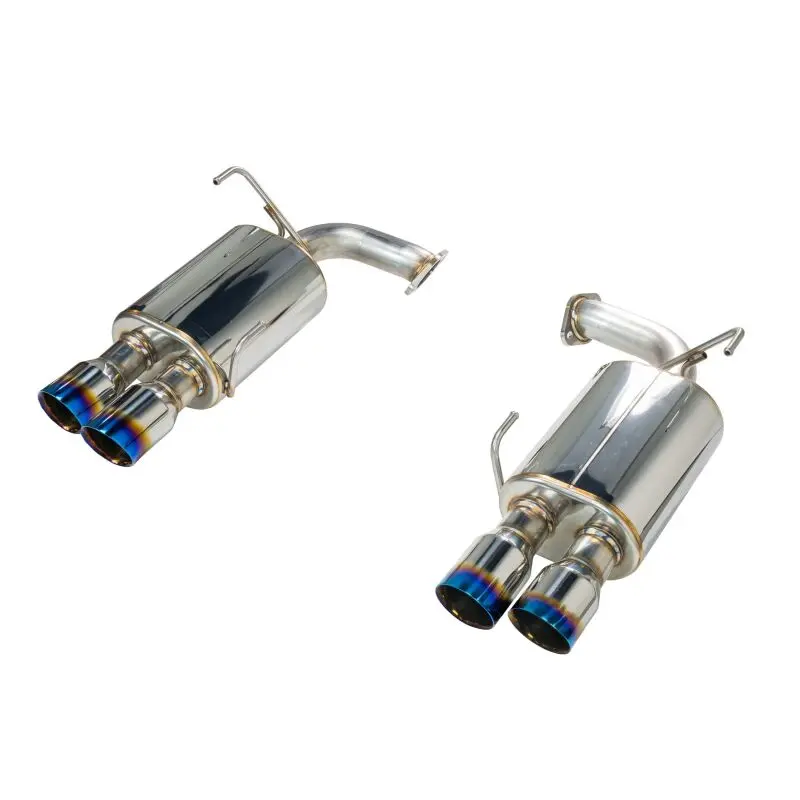 Remark Axle-Back Exhaust System For 2015–2021 Subaru Wrx/Sti Va – Dual Burnt Stainless Tips 1