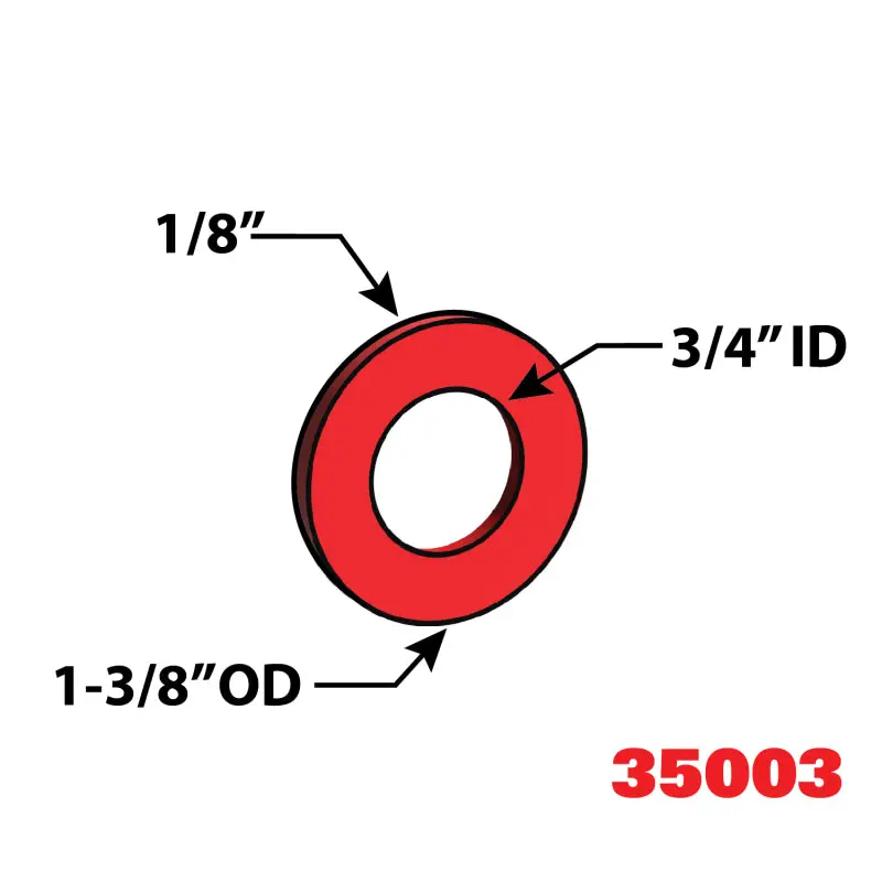 Spc Performance Kenworth Shim Kit – 1/8-Inch Thickness (6-Piece) 1