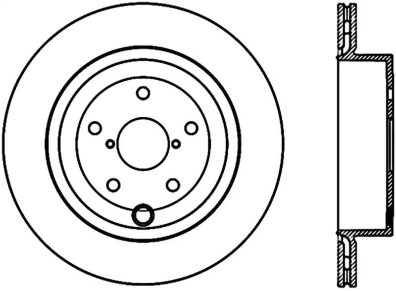 Stoptech Drilled Sport Brake Rotors For Enhanced Stopping Power 1