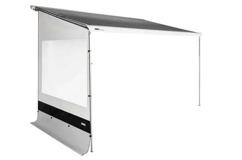 Thule Rain Blocker G2 Small Side Panel – Silver Finish For Roof Rack Systems 1