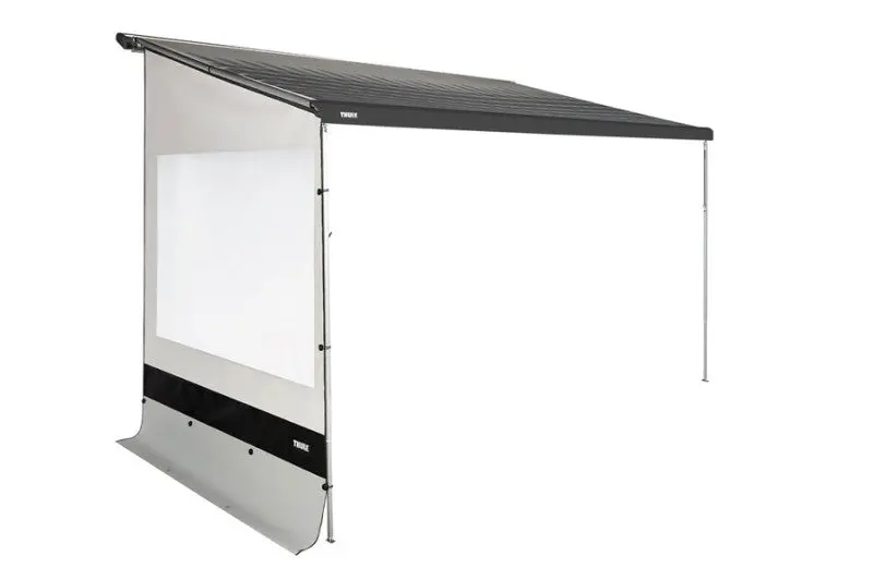 Thule Rain Blocker G2 Small Side Panel – Silver Finish For Roof Rack Systems 2