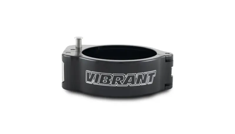 Vibrant Aluminized Heavy-Duty 2" O.D. Exhaust Clamp – Anodized Black Finish (Clamp Only) 1