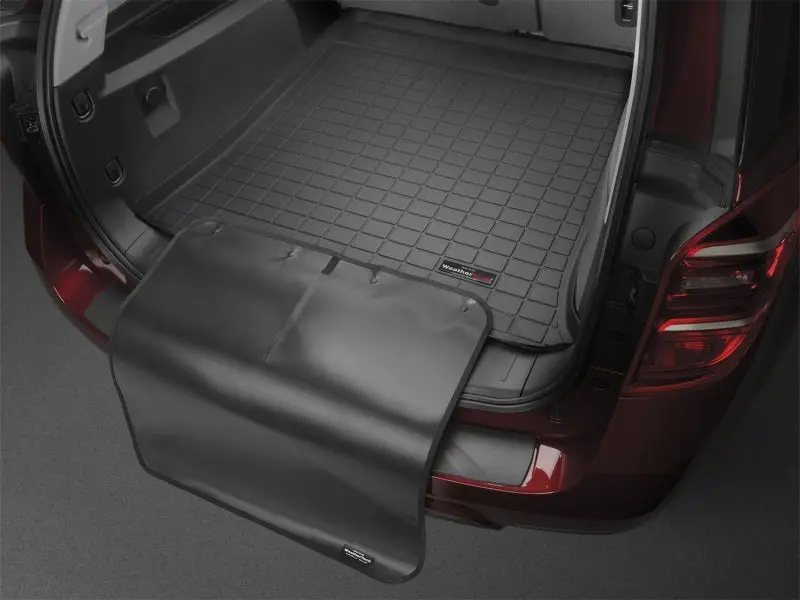 Weathertech Behind-Second-Row Cargo Liner For 2020+ Lincoln Aviator – Tan With Integrated Bumper Protector 1