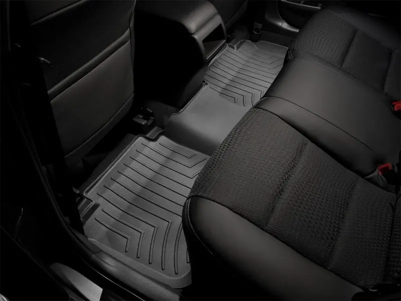 Weathertech Front Floorliner – Black Heavy-Duty Interior Mat 1