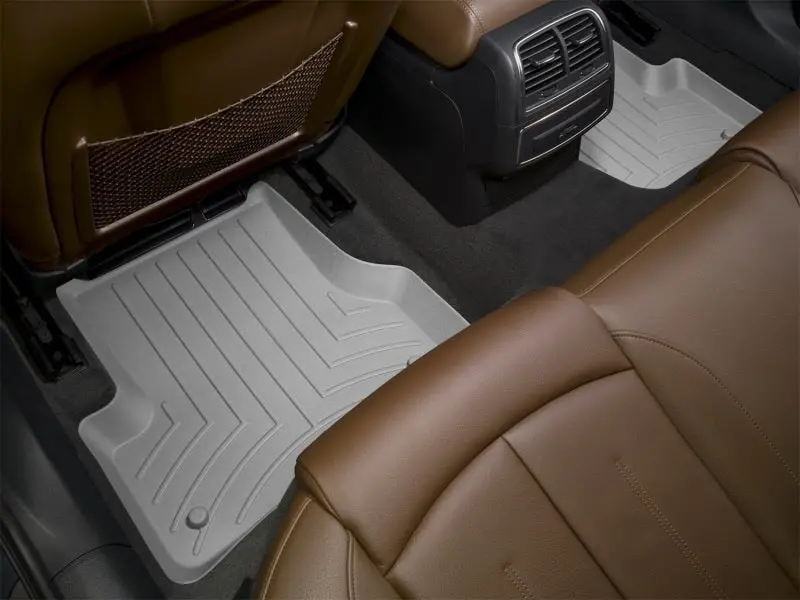 Weathertech Front Floorliner — Custom-Fit, Textured Grey Interior Mat 1