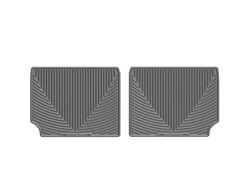 Weathertech Rear Floor Mats For 2010+ Chevrolet Equinox – Heavy-Duty Rubber, Grey 2