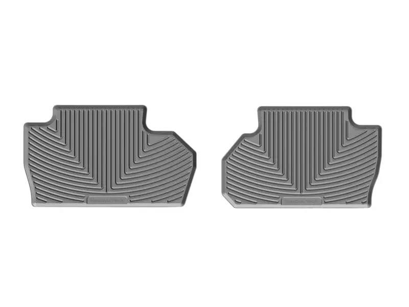 Weathertech Rear Rubber Floor Mats For 2014+ Chevrolet Silverado – Grey 1