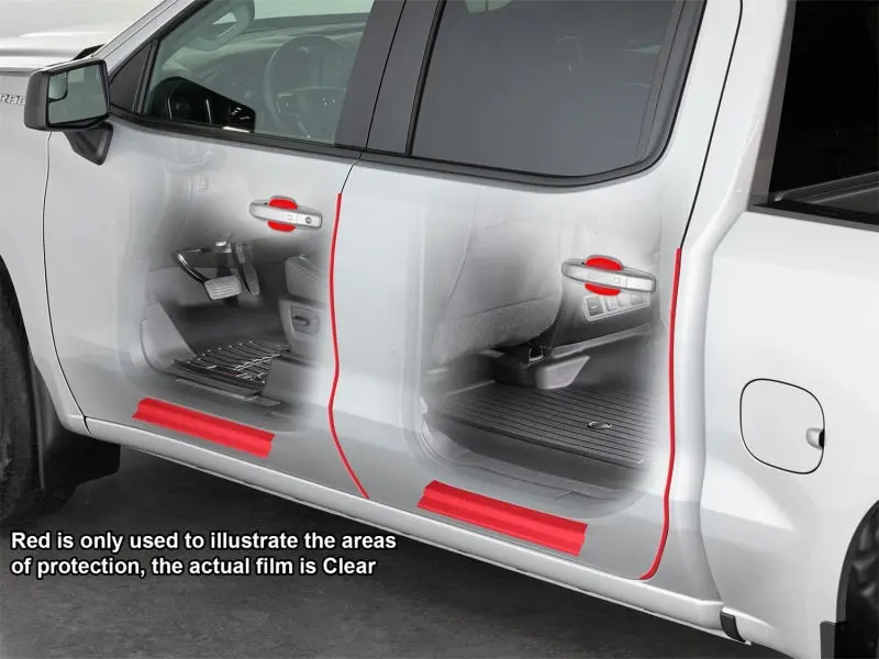 Weathertech Transparent Scratch Protection Film For 2022+ Nissan Frontier King Cab 1