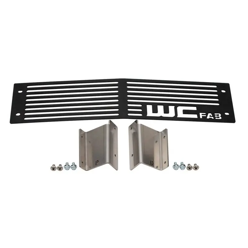 Wehrli Gloss Black Bumper Grille Insert For 2015–2019 Chevrolet Silverado Hd 6.6L Duramax (Lml/L5P) 1