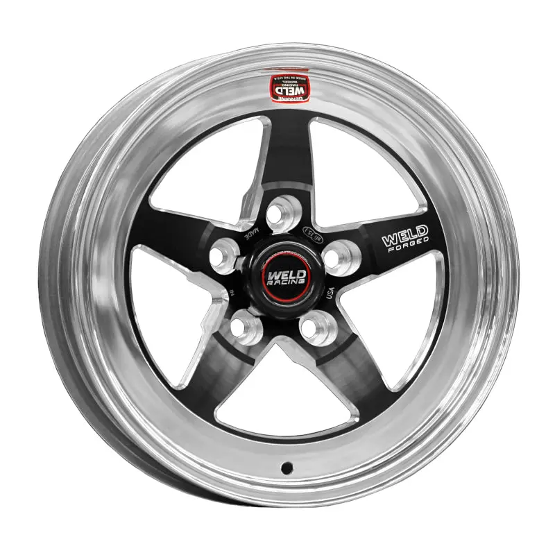 Weld S71 15X8 / 5X4.5 Bp / 5.5In. Bs Black Wheel (Medium Pad) - Non-Beadlock 1