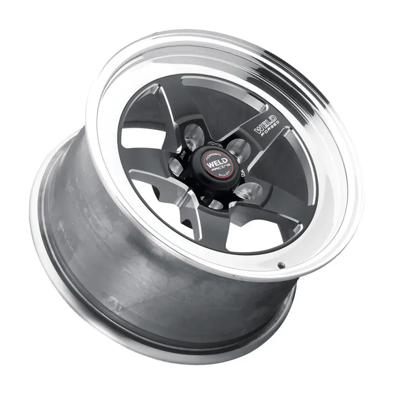 Weld S71 15X8 / 5X4.5 Bp / 5.5In. Bs Black Wheel (Medium Pad) - Non-Beadlock 2
