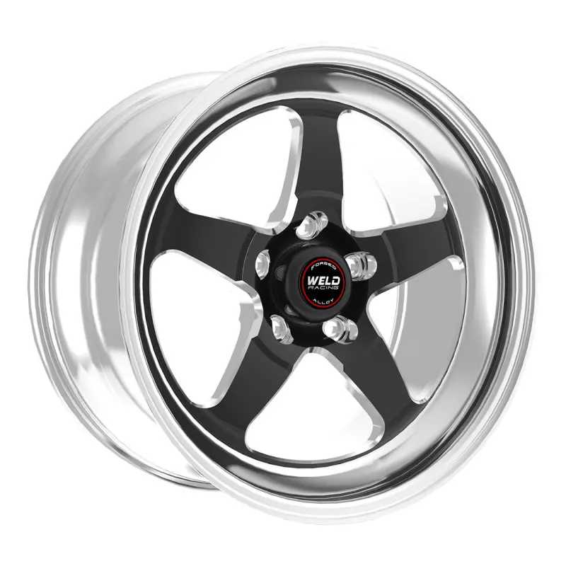 Weld S71 Forged Black Racing Wheel – 17X9.5", 5X4.75", 4.2" Backspace, High-Pad Design 2