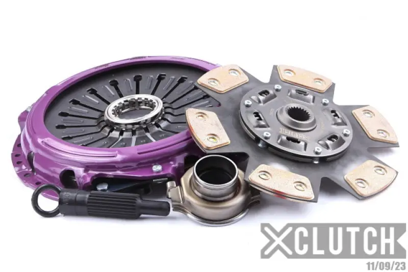 Xclutch Stage 2R Heavy-Duty Sprung Ceramic Clutch Kit For 2001–2002 Mitsubishi Lancer Evo Vii (2.0L) 1